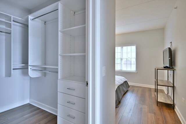 210 N Addison Ave Unit 201, Elmhurst, IL 60126 - spacious closet featuring wood finished floors