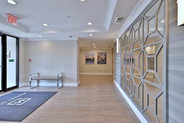 210 N Addison Ave Unit 201, Elmhurst, IL 60126 - community lobby with ornamental molding and recessed lighting