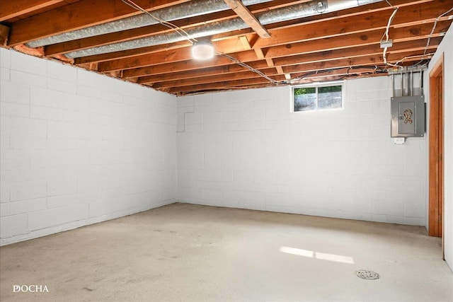 510 W Grant St, Sheridan, IL 60551 - below grade area with electric panel