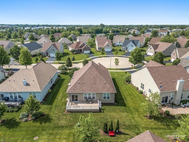 794 Suffield Ct, Oswego, IL 60543 - aerial perspective of suburban area