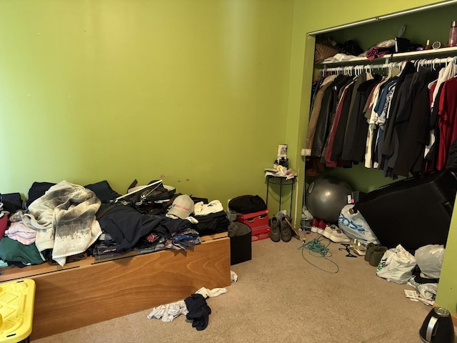2628 N Mulligan Ave, Chicago, IL 60639 - carpeted bedroom with a closet