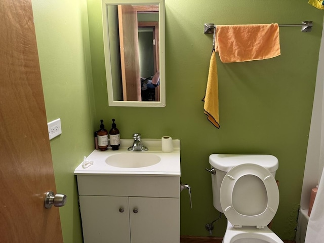 2628 N Mulligan Ave, Chicago, IL 60639 - bathroom with vanity and toilet