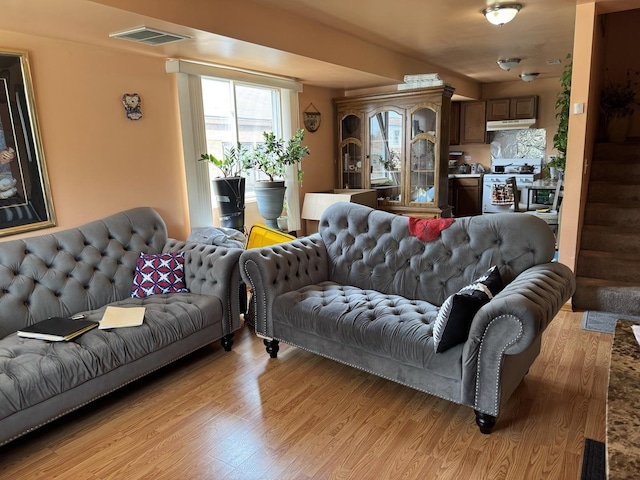 2628 N Mulligan Ave, Chicago, IL 60639 - living area featuring light wood-style flooring