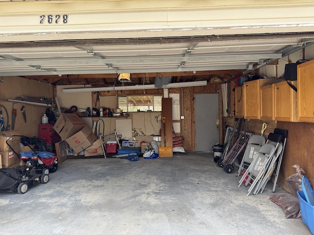 2628 N Mulligan Ave, Chicago, IL 60639 - garage with a garage door opener