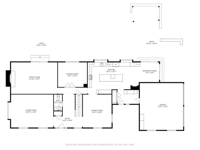 25801 Twin Pond Rd, Lake Barrington, IL 60010 - view of home floor plan