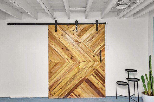 4322 Amelia Ave, Lyons, IL 60534 - detailed view of a barn door
