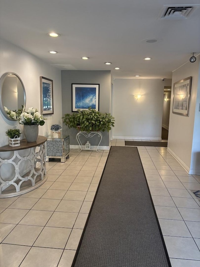 5501 Lincoln Ave Unit 405, Morton Grove, IL 60053 - community lobby with recessed lighting