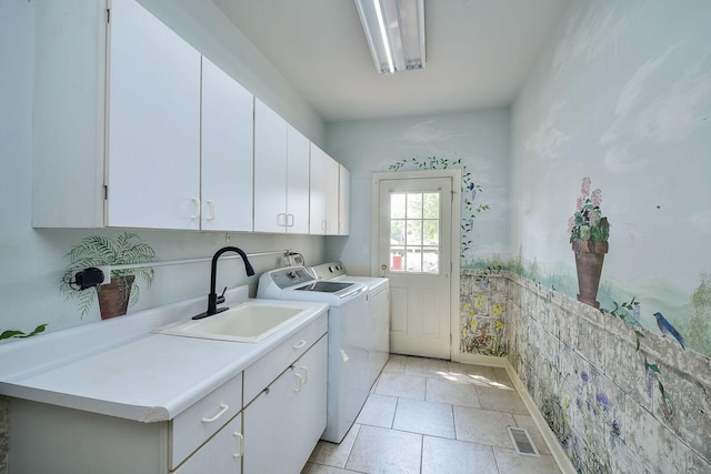5N311 Lloyd Ave, Itasca, IL 60143 - laundry room with cabinet space and washer and clothes dryer
