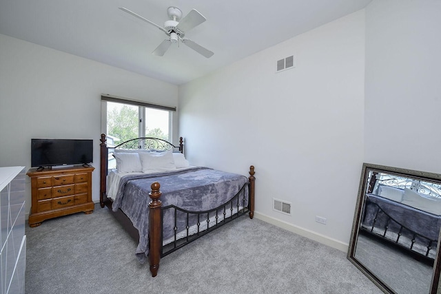 5N311 Lloyd Ave, Itasca, IL 60143 - carpeted bedroom featuring ceiling fan and vaulted ceiling