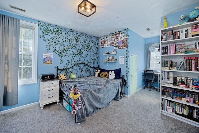 10726 W Liberty Ave, Beach Park, IL 60099 - carpeted bedroom with baseboards and an office area