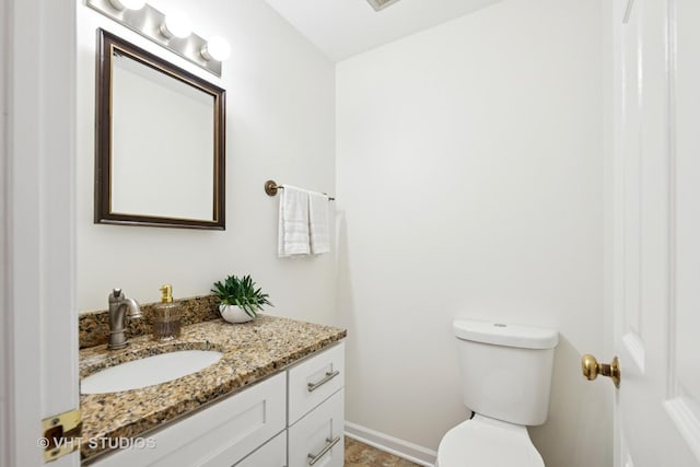 567 Byrd Rd, Riverside, IL 60546 - bathroom with vanity and toilet