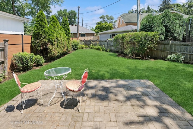 567 Byrd Rd, Riverside, IL 60546 - fenced backyard featuring a patio area
