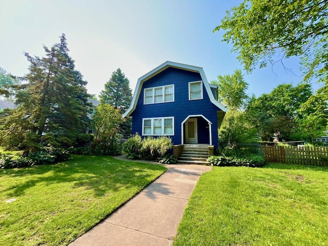 1520 Washington St, Evanston, IL 60202 - colonial inspired home featuring a gambrel roof