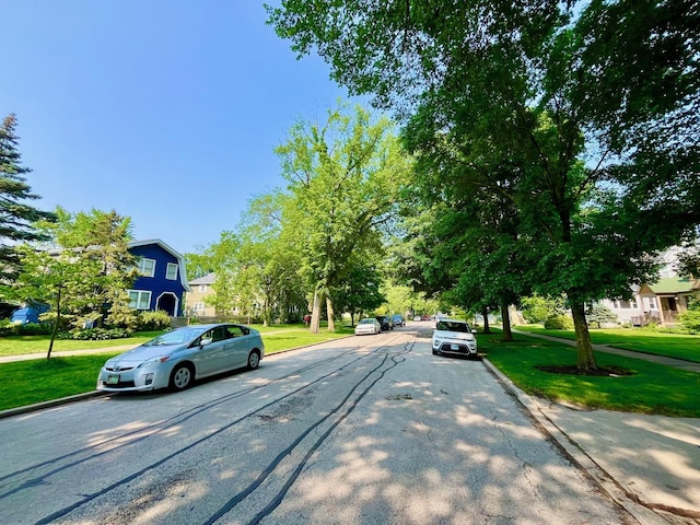 1520 Washington St, Evanston, IL 60202 - view of asphalt street with curbs and sidewalks