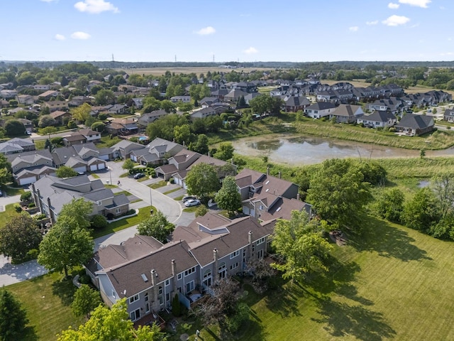 11234 Lakefield Dr, Orland Park, IL 60467 - aerial overview of property's location with nearby suburban area and a nearby body of water