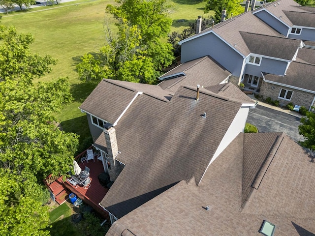 11234 Lakefield Dr, Orland Park, IL 60467 - view from above of property