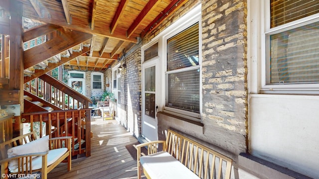 5842 N Wayne Ave Unit 1, Chicago, IL 60660 - deck featuring stairs