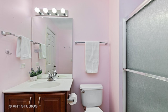 18861 W Aspen Ct, Lake Villa, IL 60046 - bathroom with vanity and a stall shower