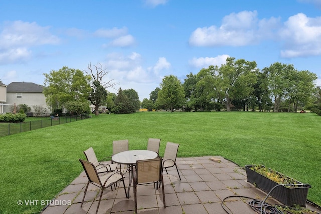 18861 W Aspen Ct, Lake Villa, IL 60046 - view of patio featuring outdoor dining space