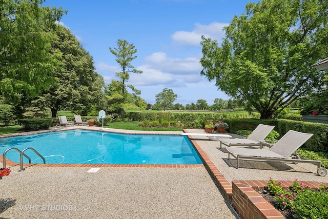 1242 Antietam Dr, Long Grove, IL 60047 - outdoor pool featuring a patio