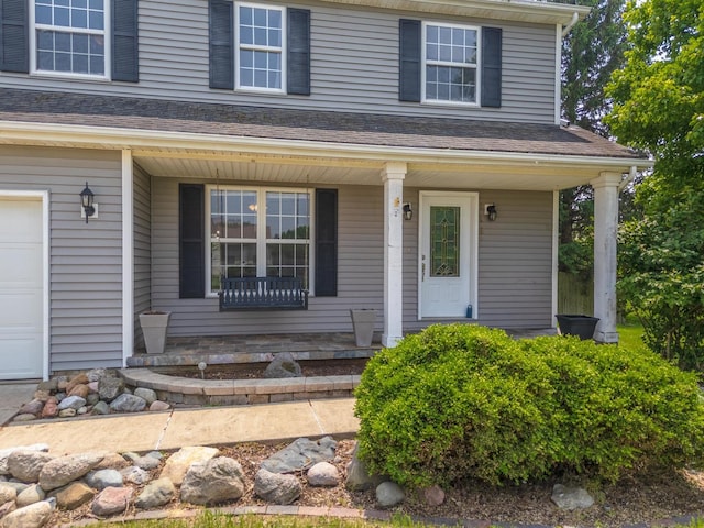 102 Merganser Ct, Downs, IL 61736 - view of front of property with covered porch