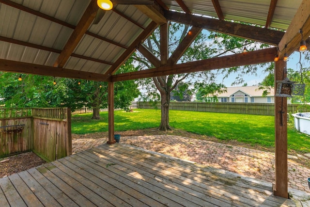 102 Merganser Ct, Downs, IL 61736 - view of deck