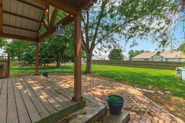 102 Merganser Ct, Downs, IL 61736 - view of wooden deck