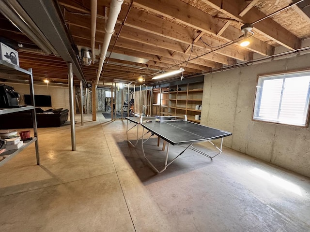 1102 Brian Dr, Manteno, IL 60950 - playroom with concrete floors