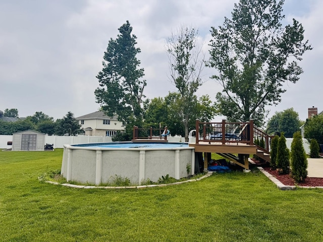 1102 Brian Dr, Manteno, IL 60950 - view of pool featuring a deck