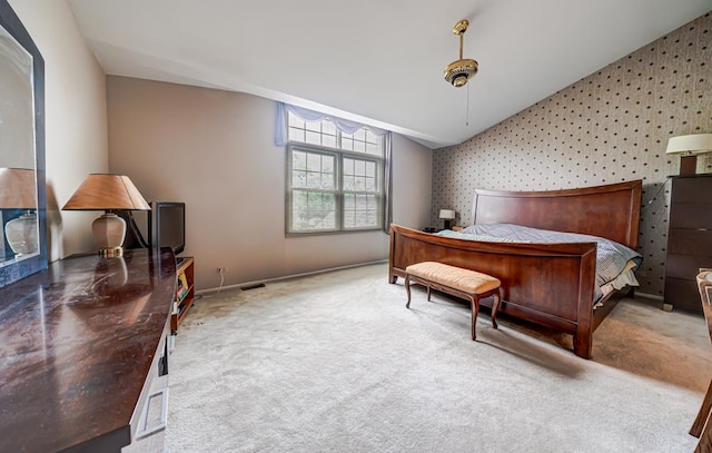 713 Warwick Ln, Lake Zurich, IL 60047 - bedroom featuring carpet flooring, baseboards, and wallpapered walls