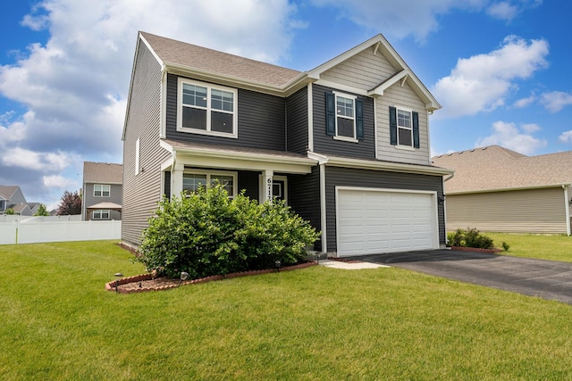 6712 Eich Dr, Joliet, IL 60431 - view of front of home featuring a garage and driveway