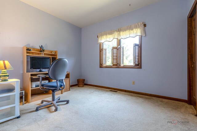 3206 Turnberry Dr, Mchenry, IL 60050 - home office with carpet floors and baseboards