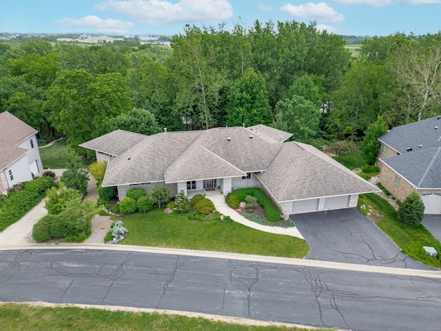 515 Stone Ridge Ln, Cherry Valley, IL 61016 - view of subject property featuring a forest