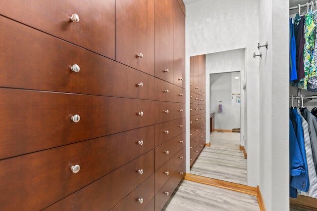 515 Stone Ridge Ln, Cherry Valley, IL 61016 - hall with light wood-style floors and baseboards