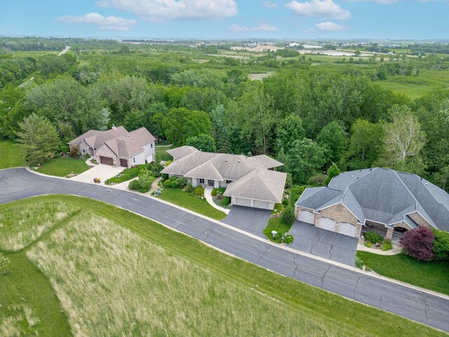 515 Stone Ridge Ln, Cherry Valley, IL 61016 - aerial view of a forest
