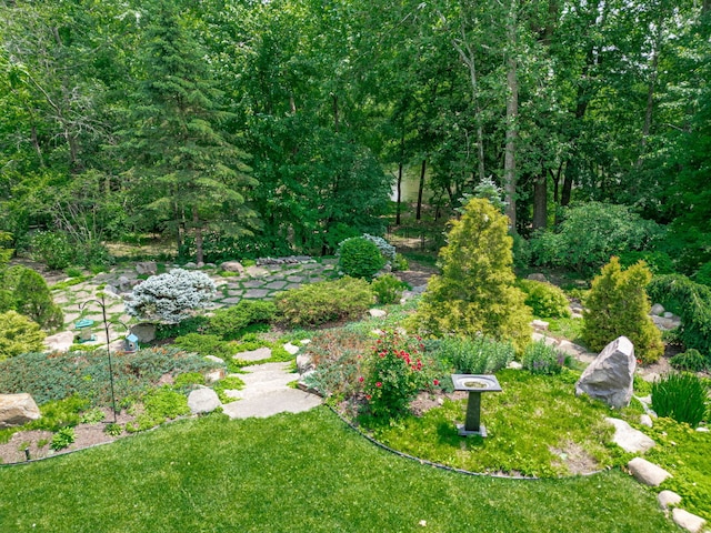 515 Stone Ridge Ln, Cherry Valley, IL 61016 - view of yard