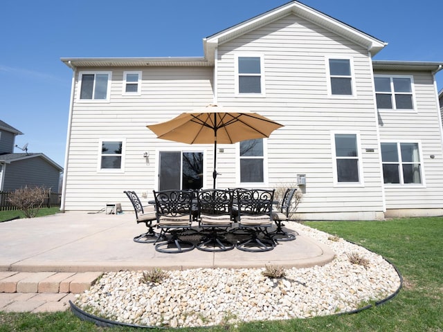 3740 Ryder Ct, Naperville, IL 60564 - rear view of property with a patio