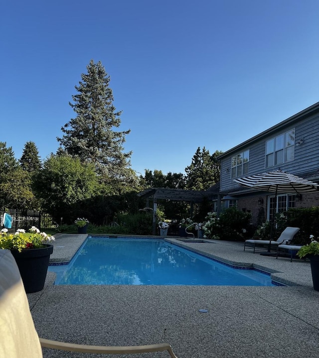 36955 N Fox Hill Dr, Wadsworth, IL 60083 - outdoor pool with a patio