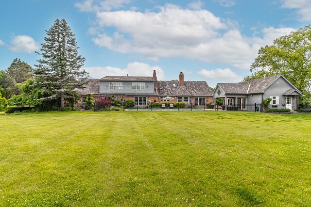36955 N Fox Hill Dr, Wadsworth, IL 60083 - view of yard featuring a patio