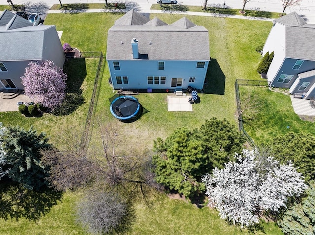 3210 Drury Ln, Carpentersville, IL 60110 - view from above of property