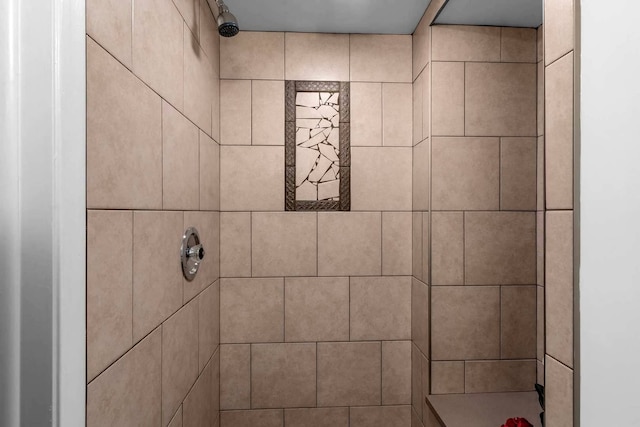 10507 S Indiana Ave, Chicago, IL 60628 - bathroom view of a tile shower and a surveillance system