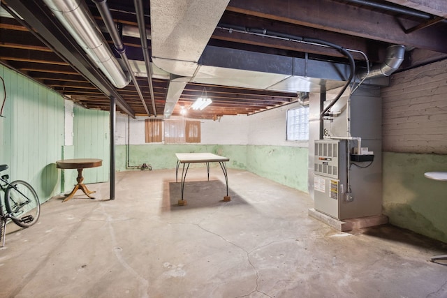 3006 N Sayre Ave, Chicago, IL 60634 - basement featuring heating unit