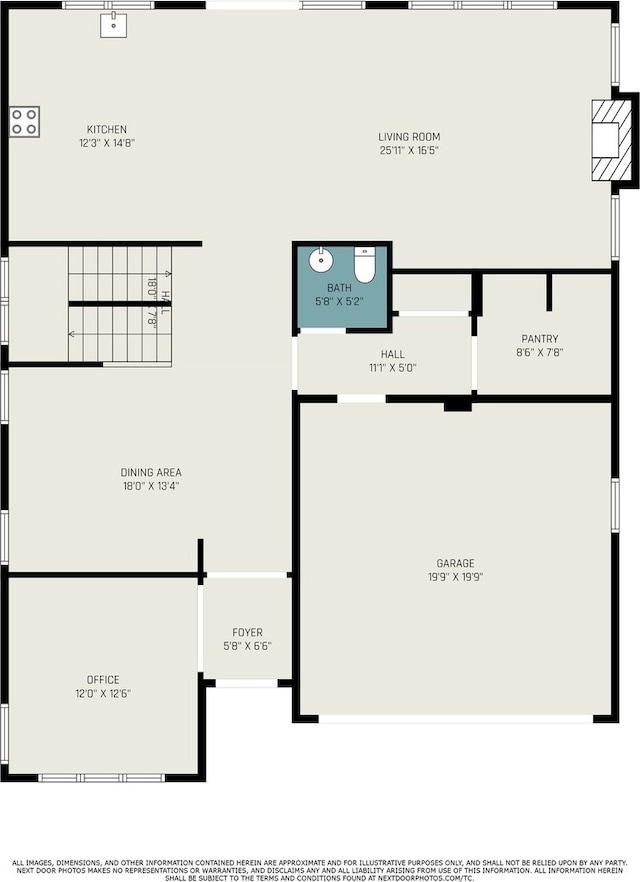140 N Oak St, Elmhurst, IL 60126 - room layout