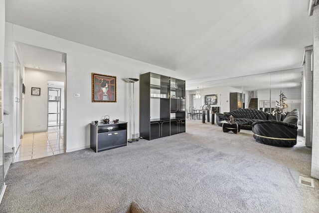 2213 Strawberry Ln, Glenview, IL 60026 - living room with light carpet