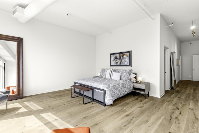 333 N Canal St Unit 2804, Chicago, IL 60606 - bedroom featuring light wood-type flooring and baseboards