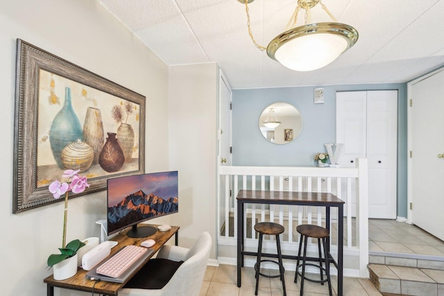 68 Pier Dr Unit 102, Westmont, IL 60559 - view of tiled dining room