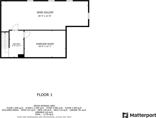 304 Fairhaven Dr, Winthrop Harbor, IL 60096 - view of room layout