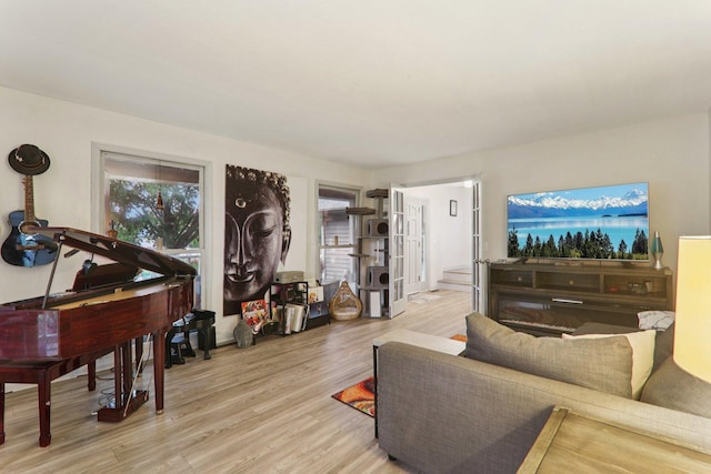 304 Fairhaven Dr, Winthrop Harbor, IL 60096 - living room with light wood-style floors