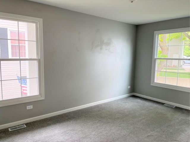 1279 Prairie Ave Unit C, Glendale Heights, IL 60139 - unfurnished room with carpet floors and baseboards