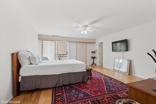 4747 Howard St Unit 205, Skokie, IL 60076 - bedroom with wood finished floors